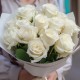 Букет из 13 белых роз