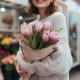 Букет 5 розовых тюльпанов
