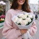 Букет 9 воздушных пионов