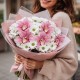 Кустовая хризантема с орхидеями